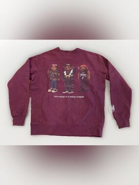 Flatbush Zombies Dolo Bears Crewneck Sweatshirt Size Small Sweater Hip Hop